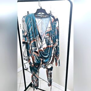 Fashionova plus size 2 piece pant set